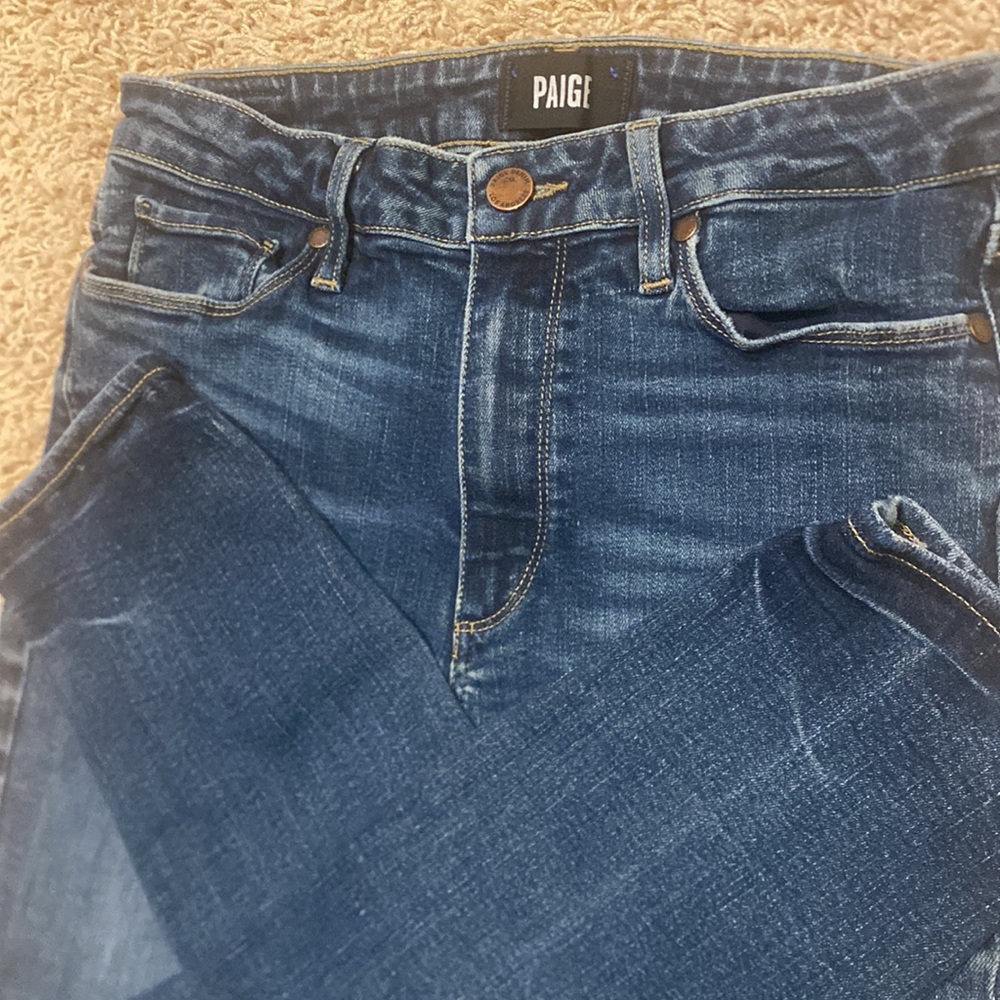 PAIGE Hoxton Crop jeans size 30